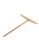 Spatola in legno di faggio per crepes - dimensioni: cm 18x24 - confezione da 5 pz