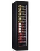 VETRINA FRIGO PER VINO SLIM VENTILATA +2° +20°C - CAPACITA' N° 112 BOTTIGLIE CL 75 - PORTA A SFIORO - CM 45x70x180,4h