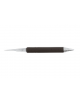 Stiletto tailandese in acciaio inox, decora frutta e verdure - lunghezza cm 16