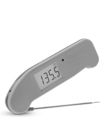Termometro digitale, colore nero - scala 0,1 or 1°C - range -49,9+299,9°C - cm 15x5x2h