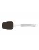Cucchiaio in silicone cm 5,5x8 con manicatura in acciaio inox - lunghezza cm 26,5