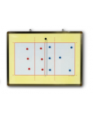 Lavagna magnetica per pallavolo con pedine, pennarello e cancellino