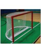 Coppia porte in acciaio verniciato per hockey su pista, regolamentari