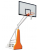 Impianto basket con sbalzo cm 125 - Sistema meccanico a manovella di regolazione altezza - protezione frontale