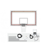 Kit sistema elettronico di segnalazione luminosa dello scadere dei 24 da applicare su tabellone basket