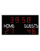 Tabellone elettronico multisport per esterno, dimensioni cm 180x100- trasmissione via radio - INCLUSA CONSOLE