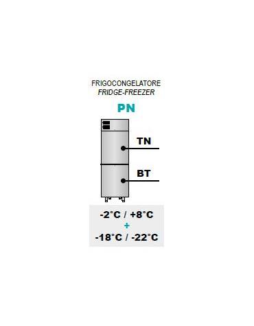 Frigorifero da laboratorio per farmaci da Lt. 360-Porta cieca