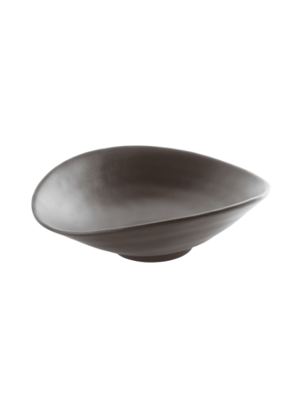 Ciotola in  melamina - colore nero - cm 17,50x17,50x5,h