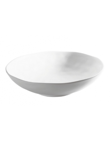 Ciotola circolare in melamina - colore bianco - cm diametro 31x8,50h