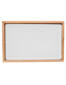 Contenitore sushi in legno con placca eutettica da riempire con acqua - cm 32x21,5x4,5h
