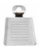 Grattugia in acciaio inox Per grattugiare aglio, wasabi, zenzero, rafano, mandorle, noce moscata - cm 11x7,5