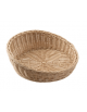 Cesto pane tondo in polipropilene colore Beige - Diametro cm 31/37 - Altezza cm 6/12