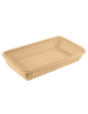 Cesto pane rettangolare in polipropilene colore Beige - GN 1/1 -  cm 53x32,5x10h
