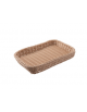 Cesto pane rettangolare in polipropilene colore Beige - cm 40x30x5h
