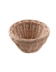 Cesto pane tondo in polipropilene colore beige - cm ø 16x8h