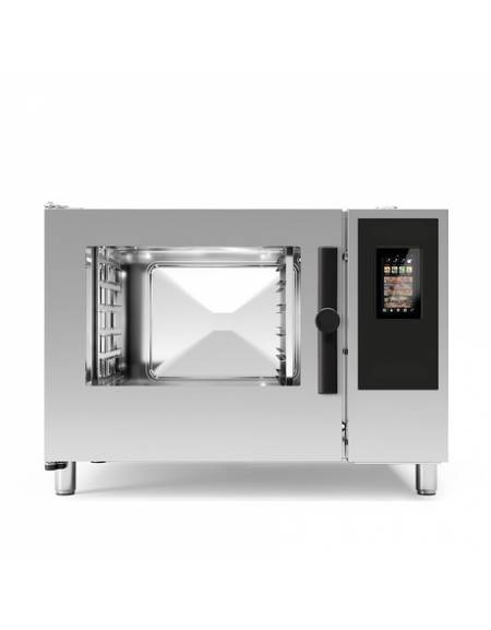 Forno a convezione ventilato professionale elettrico 7 teglie gn 2/1 - Comandi Touch Screen