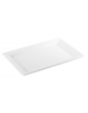 Vassoio in melamina di colore bianco - cm 30x21