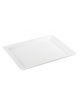 Vassoio in melamina di colore bianco - cm 32,5x26,5 - GN 1/2