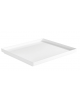 Vassoio espositore per buffet in melamina colore bianco - GN 2/3 - cm 35,4x32,5x3h