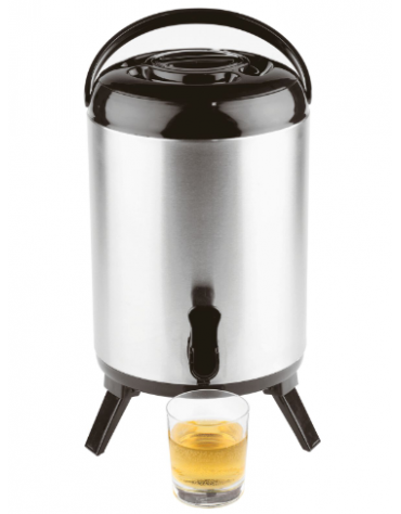 Distributore termico in acciaio inox - cm ø 24x42h - capacità lt 9,5