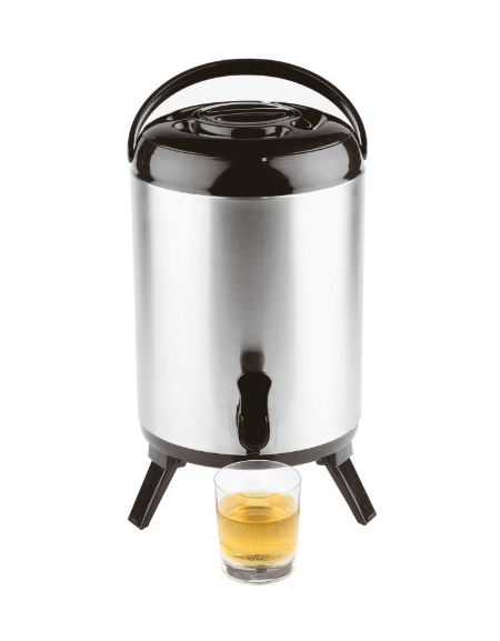 Distributore termico in acciaio inox - cm ø 24x42h - capacità lt 9,5