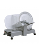 Affettatrice a gravità in alluminio pressofuso verniciato, affilatoio amovibile - Ø lama mm 250 - Capacità di taglio cm 21x16,5