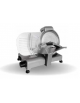 Affettatrice a gravità in alluminio pressofuso, affilatoio fisso - Ø lama mm 220 - Taglio utile cm 21x13,5