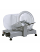 Affettatrice a gravità in alluminio pressofuso, affilatoio fisso - Ø lama mm 220 - Taglio utile cm 21x13,5