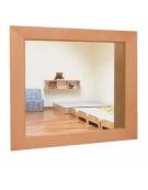 SPECCHIO A PARETE CM 60X60H PER SCUOLA - CONFORME AI CAM E ALLA NORMA EN 14072:2003
