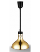 Lampada scaldavivande ad infrarossi con altezza regolabile da 0,6 a 1,5 m - colore Gold - diametro mm 290