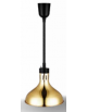 Lampada scaldavivande ad infrarossi con altezza regolabile da 0,6 a 1,5 m - colore Gold - diametro mm 290