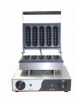 Macchina per waffel, piastre di cottura antiaderenti con funzione timer - mm 340x370x240h