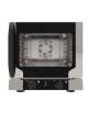 Forno ventilato elettrico con porta laterale N° 4 teglie o griglie GN 1/2 ( cm 32,5x26,5 ) - Vapore indiretto - Monofase