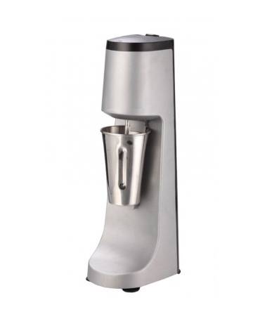 Frullino in acciaio inox  per lavoro continuo di 9 ore, bicchiere inox da 975 ml - Tasto con 2 velocità - mm 208x158x500h