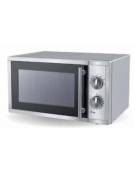 Forno a micro-onde in acciaio inox Potenza 900W - Dimensioni interne mm: 320x320x200h - Piatto rotante diametro mm 270