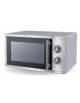 Forno a micro-onde in acciaio inox con GRILL - 1000w - 25 Lt - Dimensioni int. mm 344x340x220h - Piatto rotante Ø mm 270