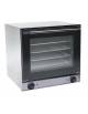 Forno a convenzione in lamiera galvanizzata - capacità 4 Teglie cm 31,5x44 (incluse) - Dimensioni esterne cm 59,5x57x57h