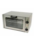 Forno a convenzione in acciaio inox - apertura sportello di 90° - 1 griglia in acciaio inox 400x290 mm inclusa