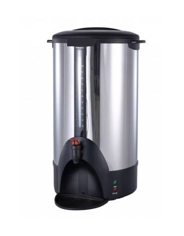 Macchina per caffè in acciaio inox, indicatore di livello - capacità 6 Lt.