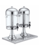 Distributore succo e bevande con colonna refrigerante - capacità Lt 8 x 2 - mm 350x560x550h