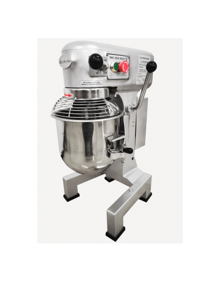 Impastatrice planetaria professionale in acciaio inox AISI 201  - capacità 2,5 Kg. - mm  470x380x680h