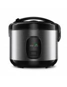 Cuociriso professionale in acciaio da Lt 1,8 - recipiente interno antiaderente - Diametro pentola mm Ø 340