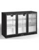 Espositore refrigerato ventilato retrobanco - controllo digitale - 330 lt. - +2 / +10 °C - 3 porte battente - mm 1350x520x900h