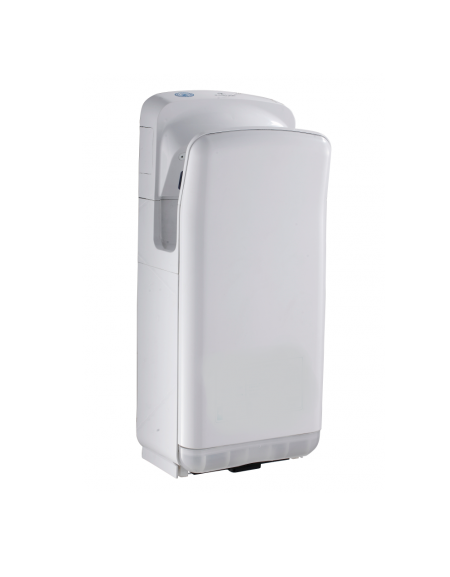 Asciugamani elettrico in plastica ABS - funzionamento automatico ad inserimento mani - sterilizzazione a raggi UV - potenza 200 Asciugamani elettrico in plastica ABS - funzionamento automatico ad inserimento mani - sterilizzazione a raggi UV - potenza 200
