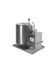 Mescolatore di polenta ribaltabile - Capacità Lt 40 - Alimentazione elettrica - Ribaltamento manuale - Controllo elettronico