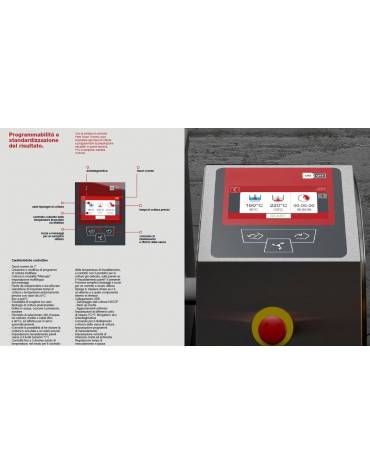 Mescolatore doppio da Kg.15+15 con distributore di farina