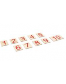 CARTELLI DEI NUMERI DA 1 A 10 - MONTESSORI