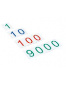 CARTELLINI GRANDI DEI NUMERI 1-9000 - MONTESSORI