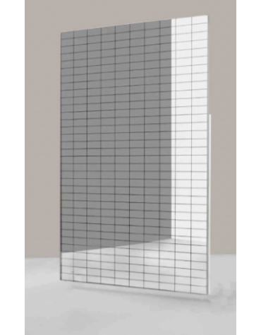 Specchio antinfortunistico modulare quadrettato, dimensione cm. 100x200 h