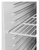 Armadio frigo inox AISI 304 1 Anta Lt 700 professionale per ristoranti -2°+8°C Classe A-Guide stampate e tropicalizzato-cm 74x87